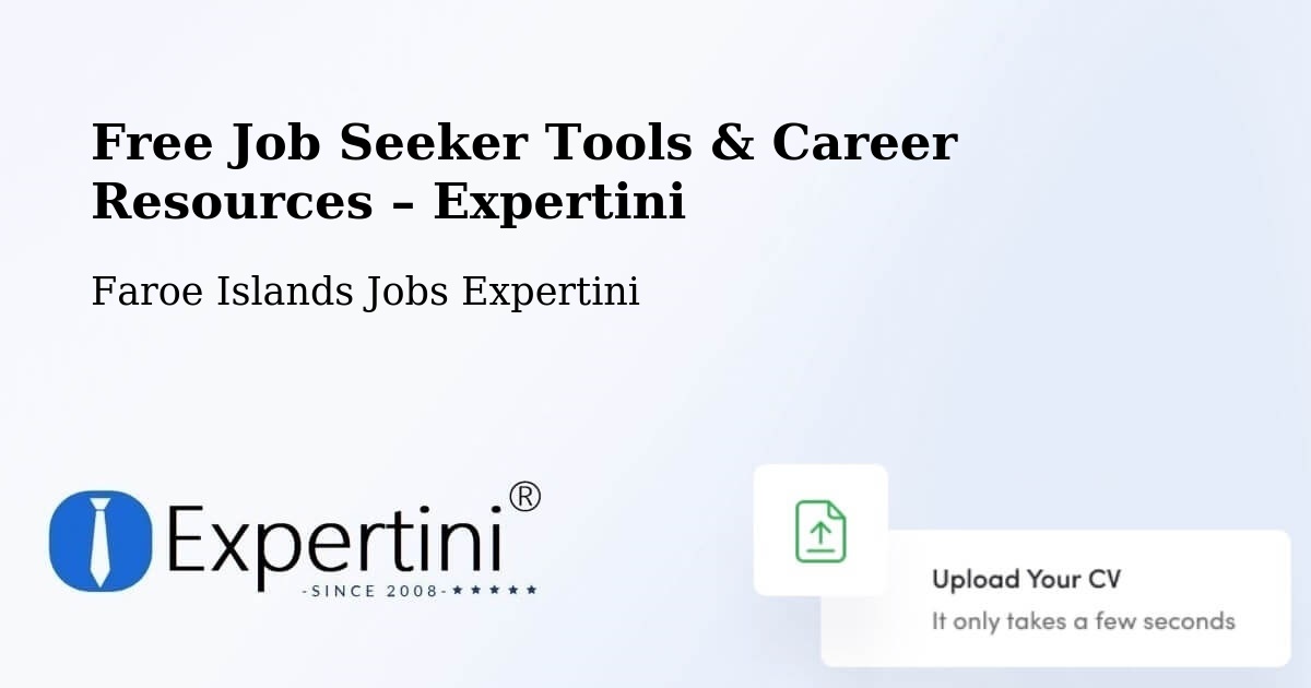 Free Job Seeker Tools & Career Resources – Fámjin - Fámjin, Faroe Islands Jobs Expertini
