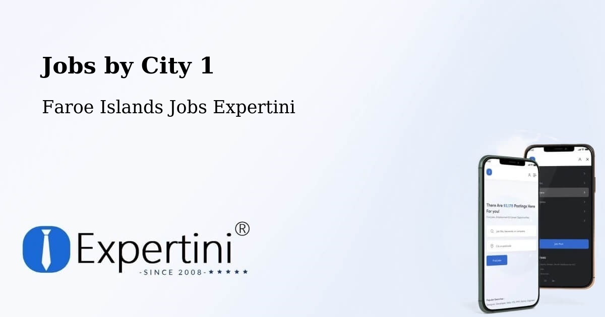 City Jobs in Faroe Islands - Expertini