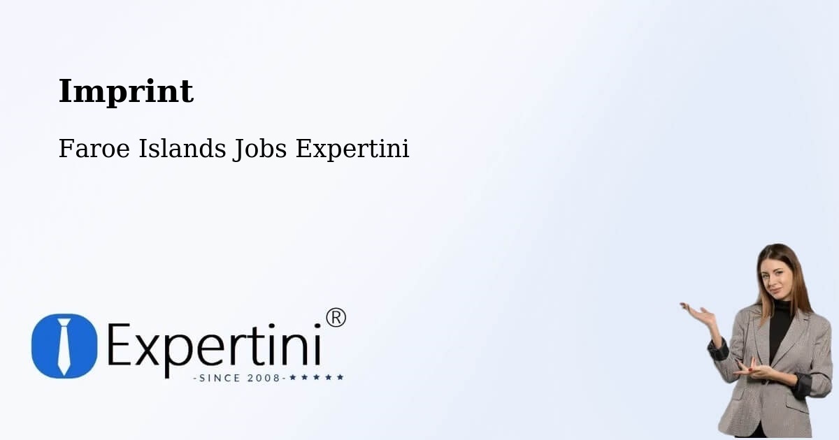 Imprint – Fámjin - Faroe Islands Jobs Expertini